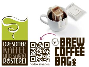 Zum Aufbrühen für unterwegs - herlicher Kaffee